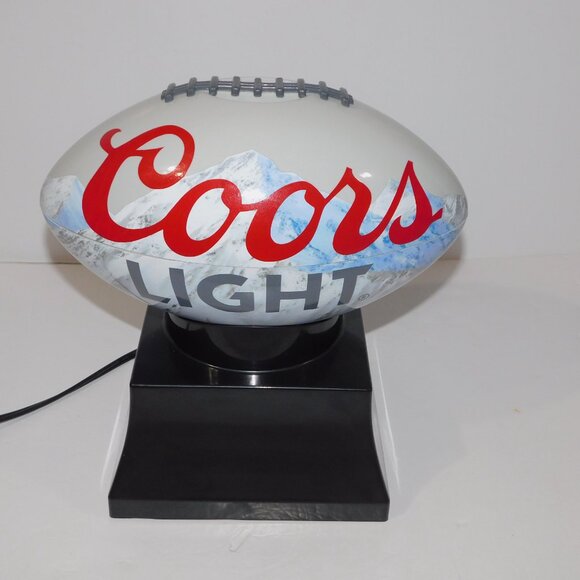 Coors Light Beer Football Shaped Koolatron Hot Air Popcorn Maker Man Cave - Picture 11 of 11